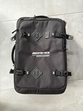 Cobra Mercedes Benz AMG Carry on Rollaboard suitcase small zip nylon camping bag